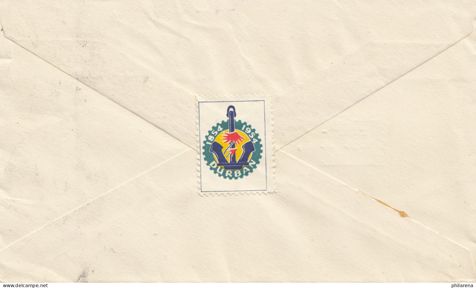 Rhodesia: 1954: Letter To Marburg - Zimbabwe (1980-...)