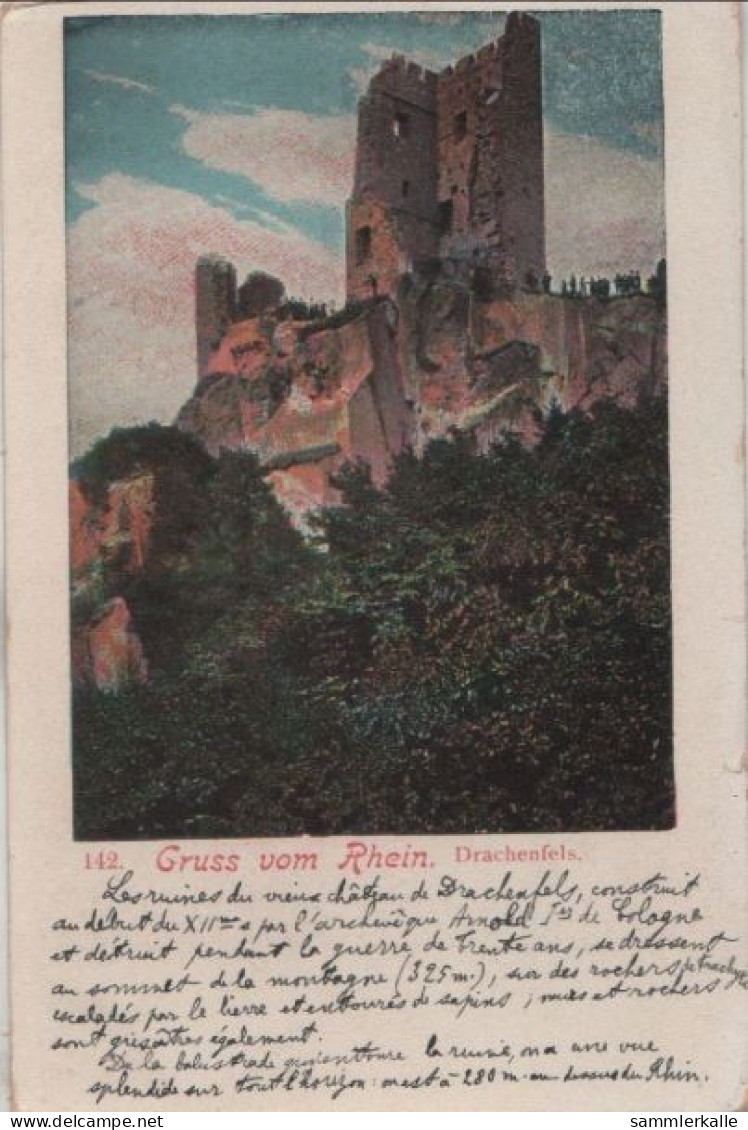 37915 - Drachenfels - Gruss Vom Rhein - Ca. 1925 - Drachenfels