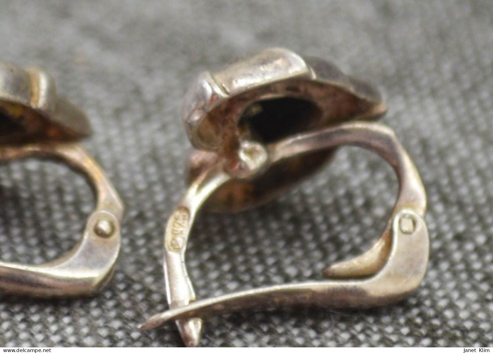 Vintage Silver Earrings - Aretes