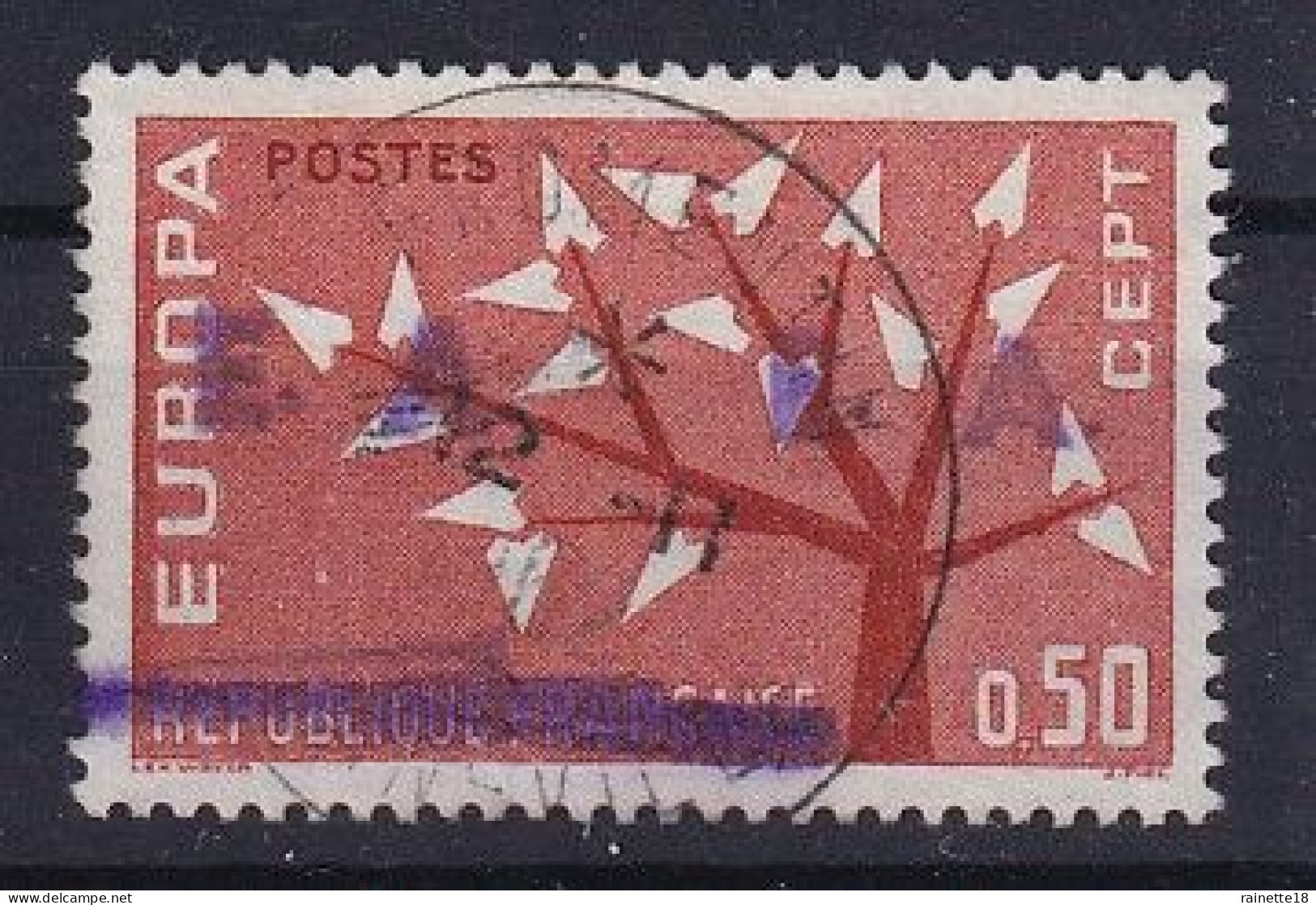 Algérie    Double Surcharge E.A  Sur Timbres De 1962, N° 1359 Oblitéré - Gebruikt