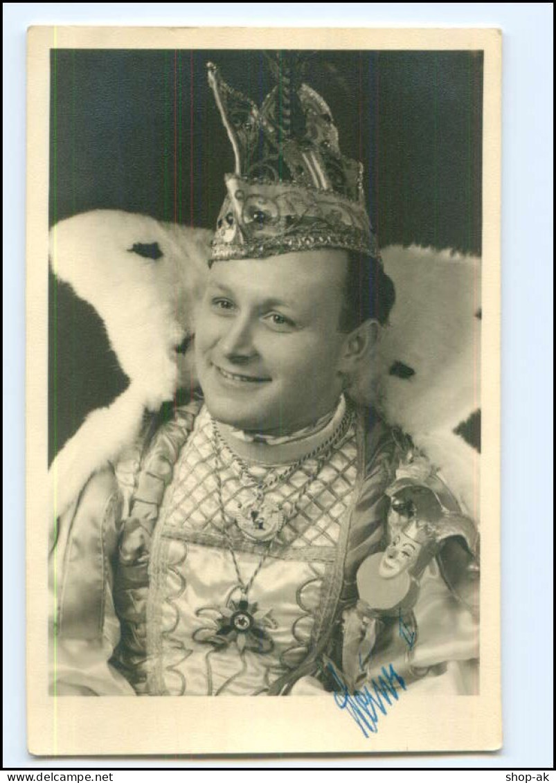 XX15659/ Karnevalsprinz Heinz II.  Foto AK Ca.1955 - Carnival