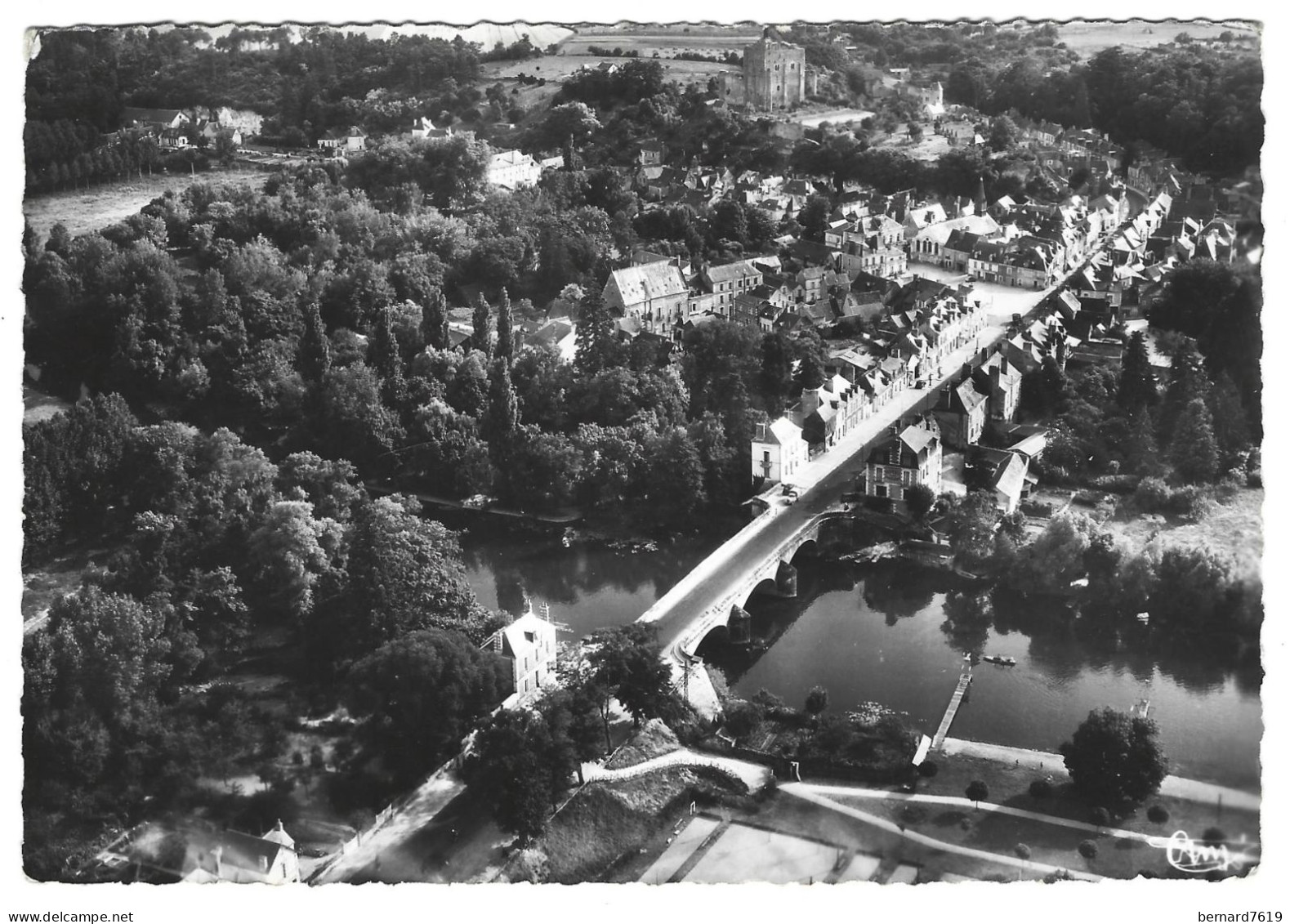 37 Montbazon - Vue Aerienne - L'indre Et La Ville - Montbazon