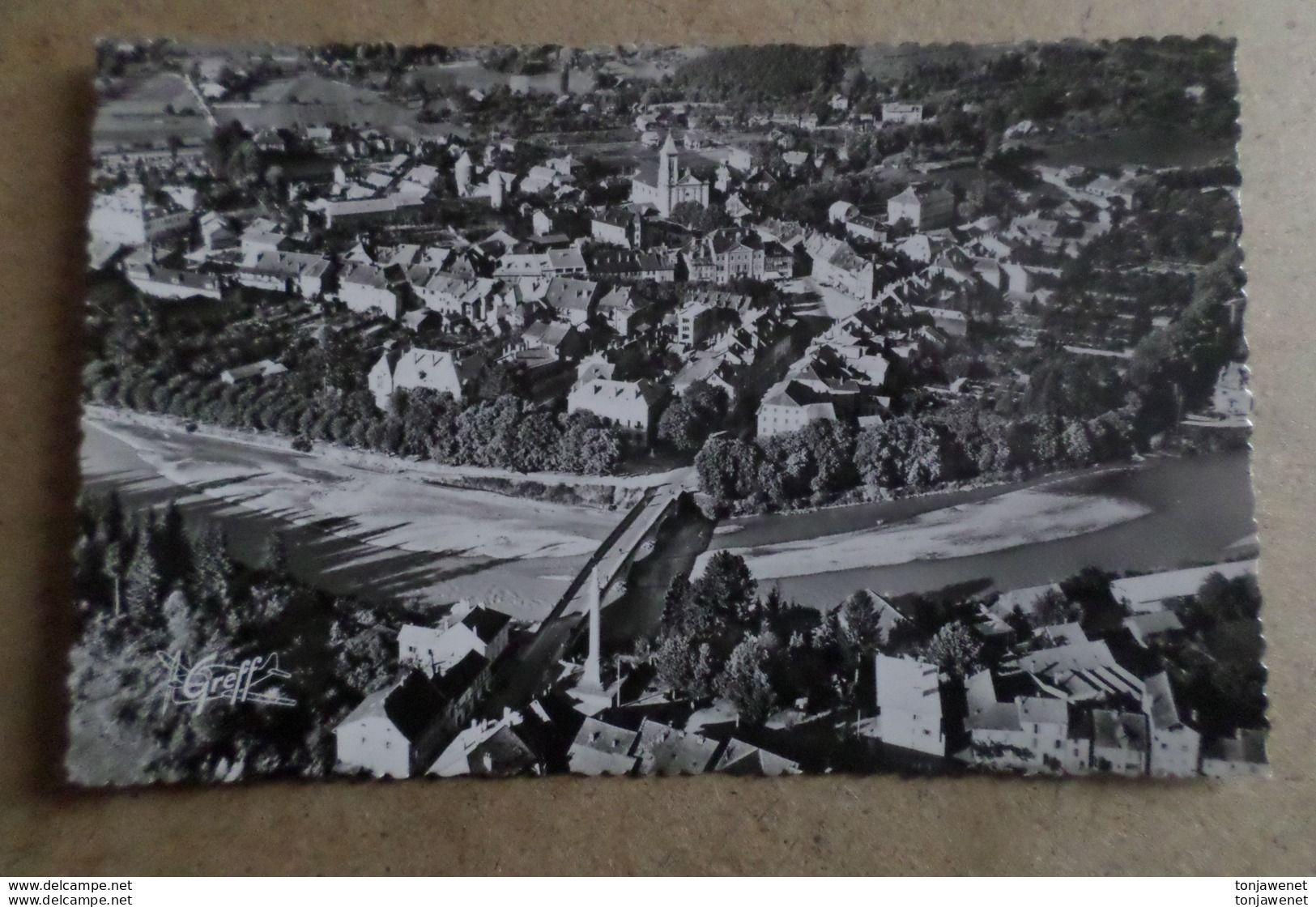 BONNEVILLE - Vue Aérienne, Place De La Colonne - L'Arve ( 74 Haute Savoie ) - Bonneville