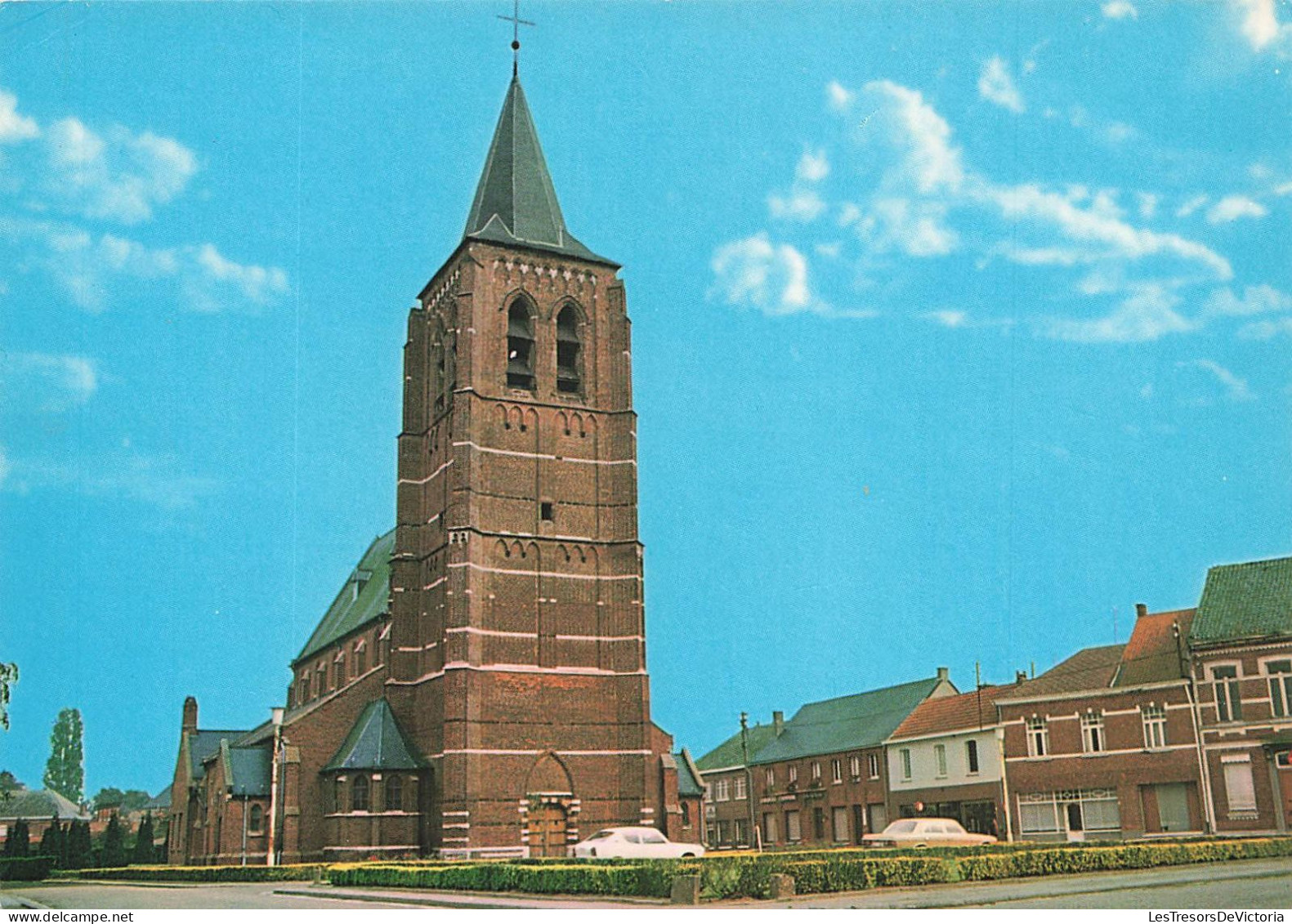 BELGIQUE - Olmen  - Vue Sur L'église - Vue De L'extérieur De L'église - Carte Postale Ancienne - Balen