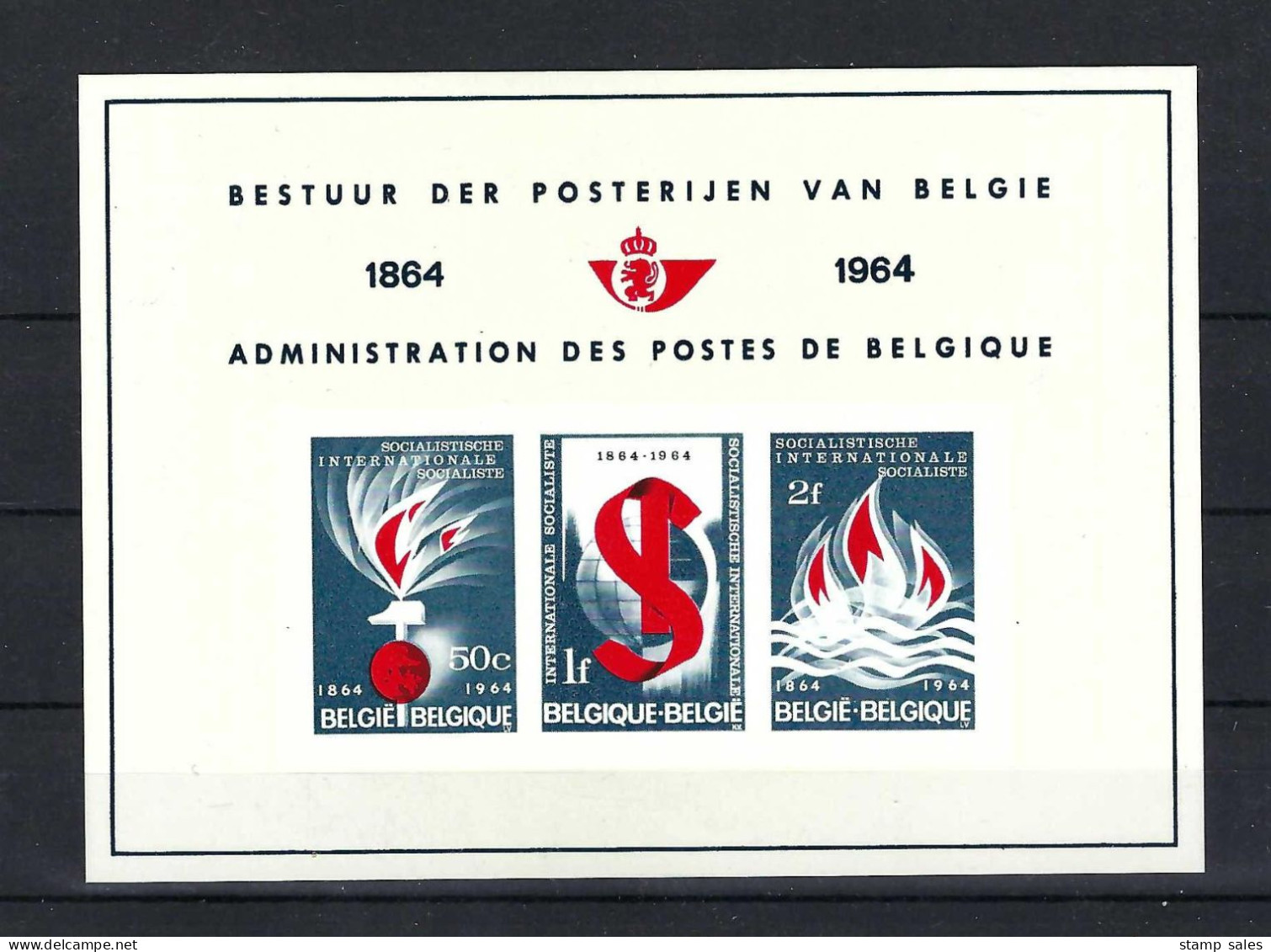 België N°LX44 Bestuur Der Posterijen 1964 MNH ** POSTFRIS ZONDER SCHARNIER COB € 22,50 SUPERBE - Feuillets De Luxe [LX]