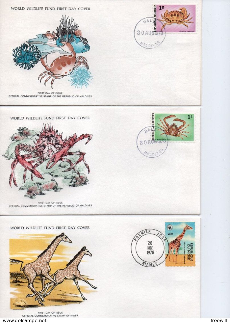 World Wildlife Fund XXX 1978-1979 FDC - FDC