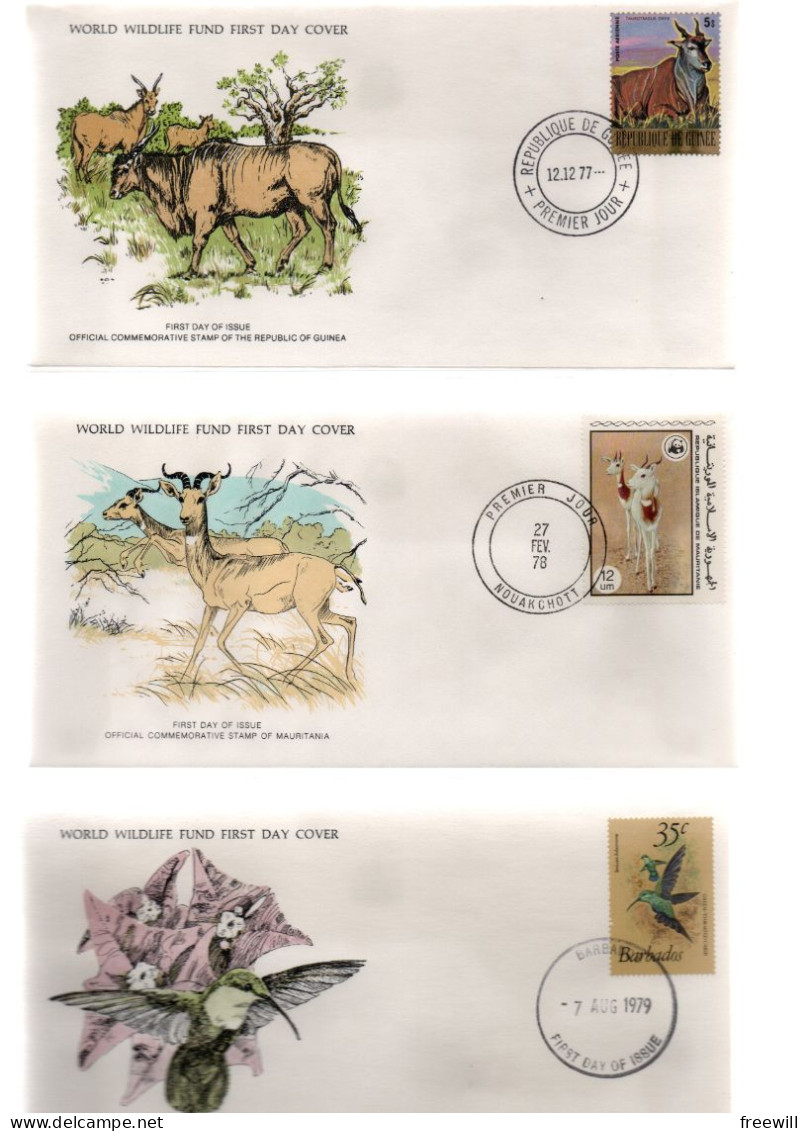 World Wildlife fund XXX 1978-1979 FDC