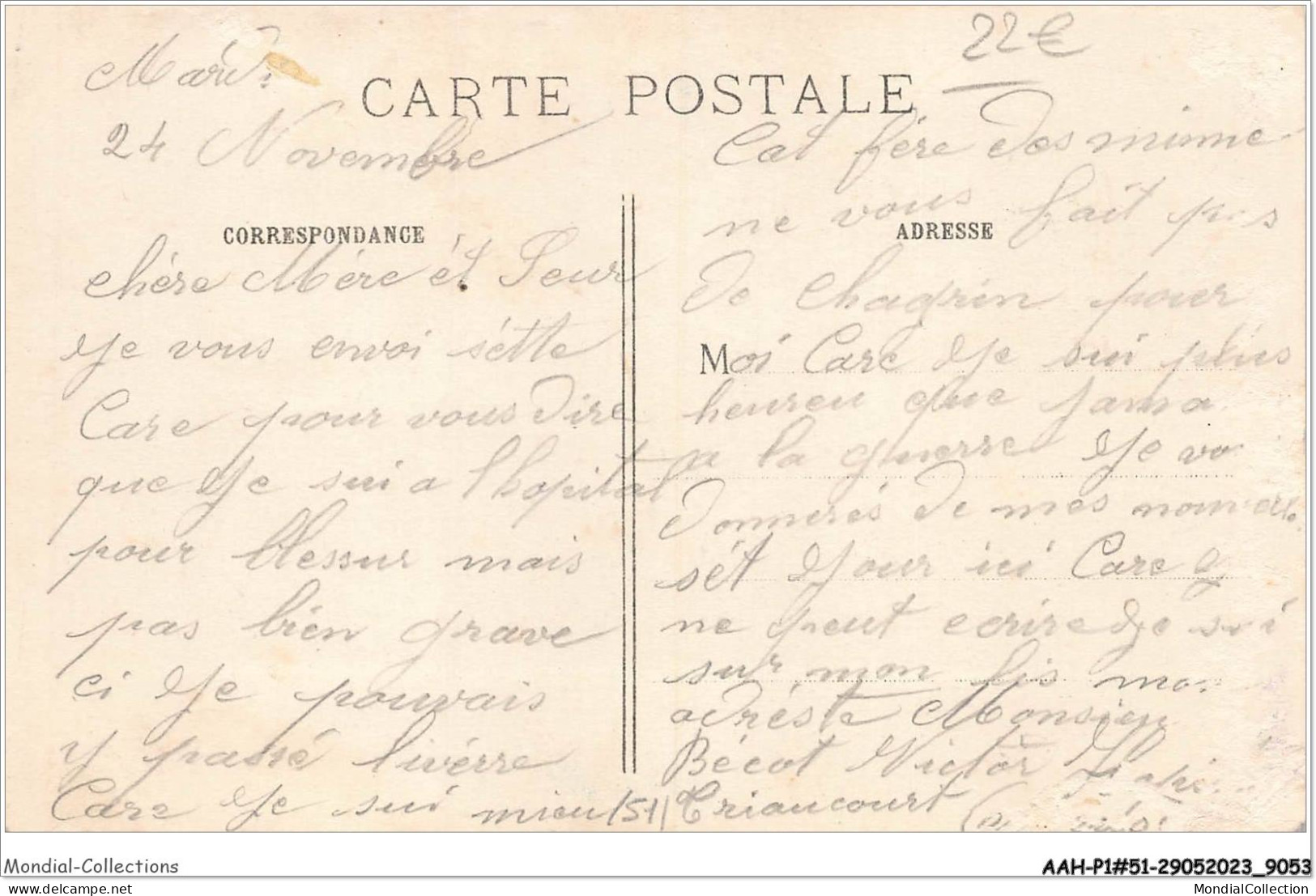 AAHP1-51-0037 - La Grande Guerre 1914-15 -  En Champagne - Ville-sur-Tourbe