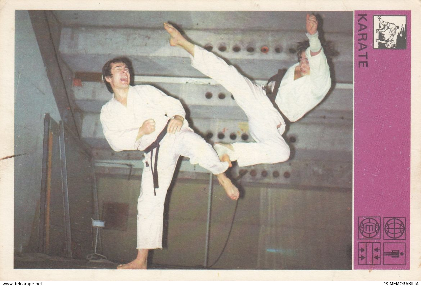 Karate Trading Card Svijet Sporta - Oosterse Gevechtssporten