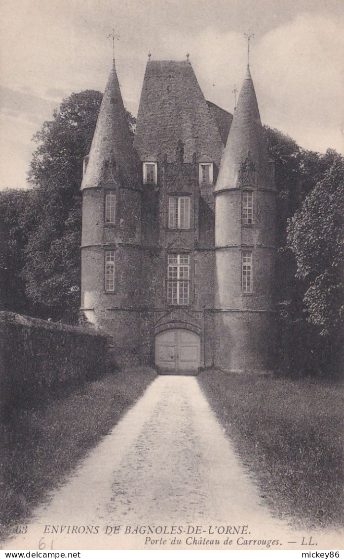 CARROUGES-- Porte Du Château De Carrouges ................. - Carrouges