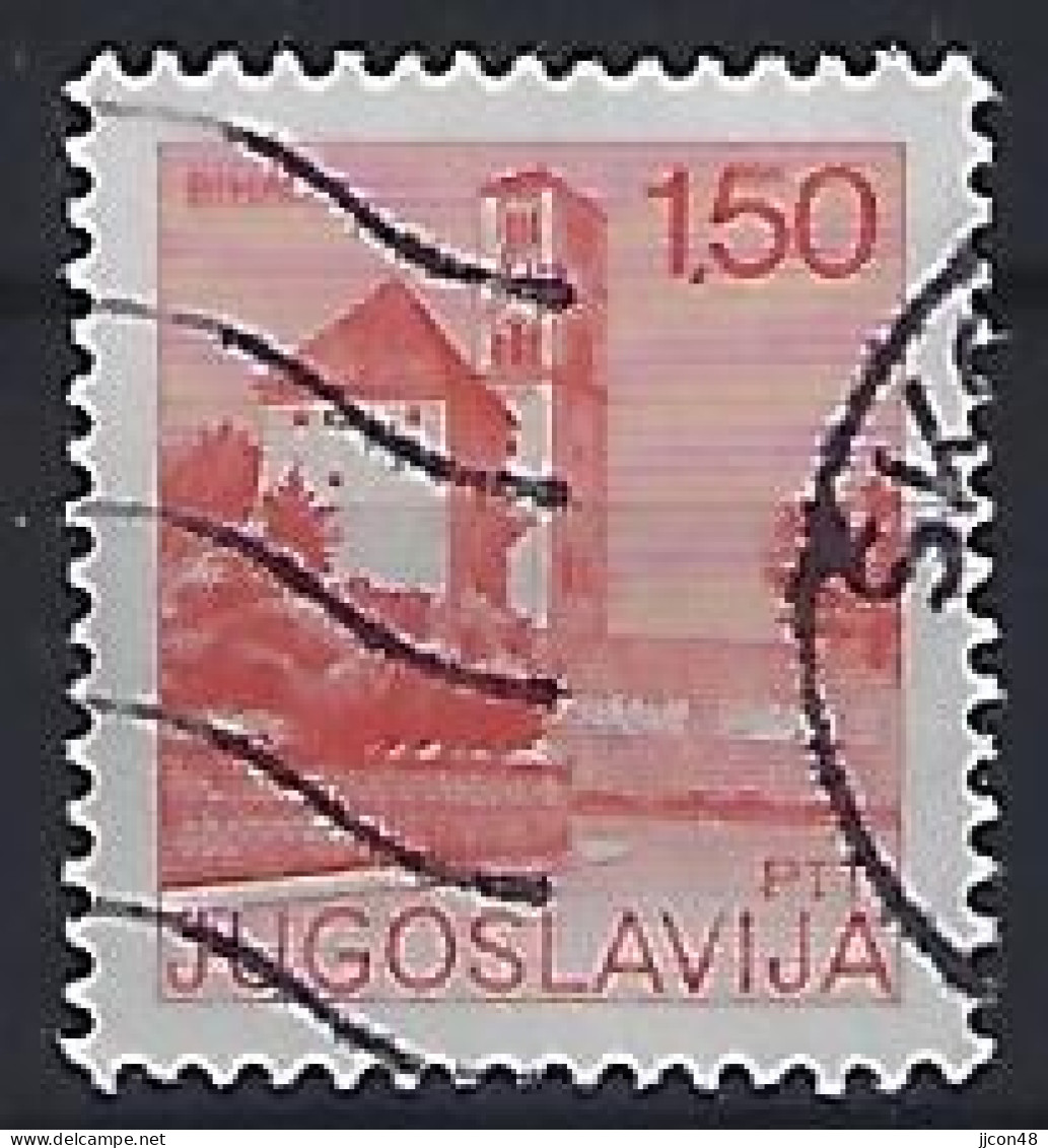 Jugoslavia 1976  Sehenswurdigkeiten (o) Mi.1662 A - Gebruikt