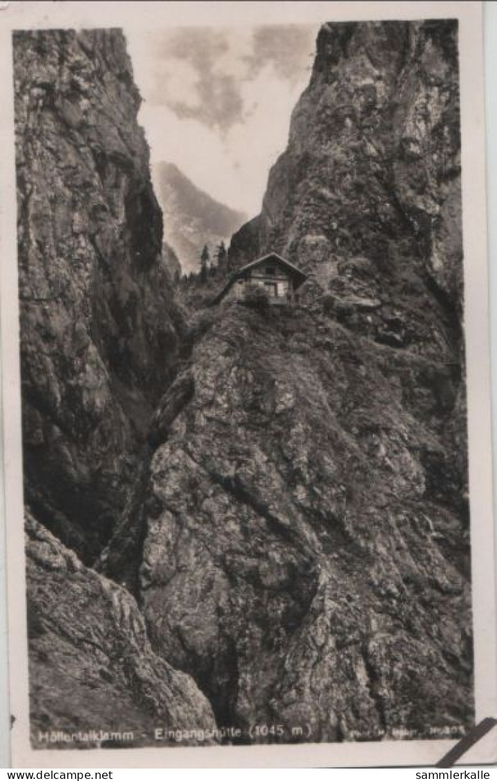 71775 - Höllentalklamm - Eingangshütte - Ca. 1955 - Höllental