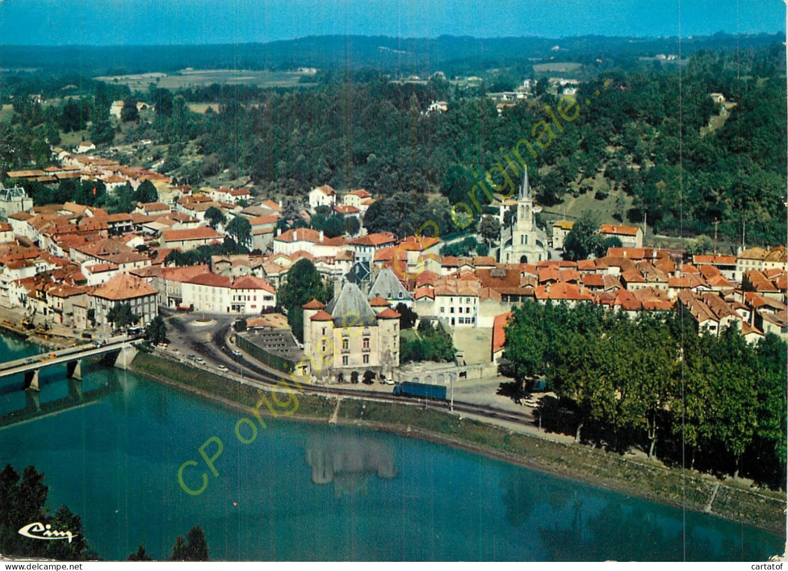 40.  PEYREHORADE .  Vue Aérienne . - Peyrehorade