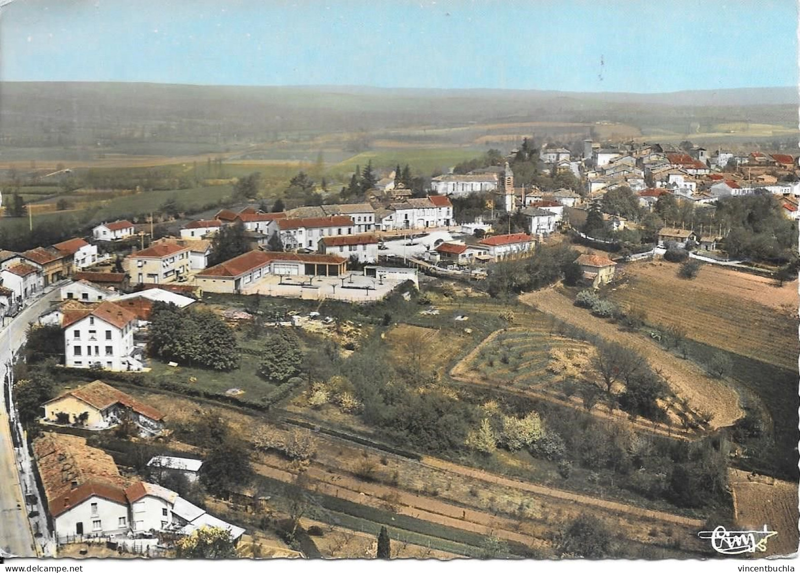 Molières - Vue Panoramique Aérienne - Molieres