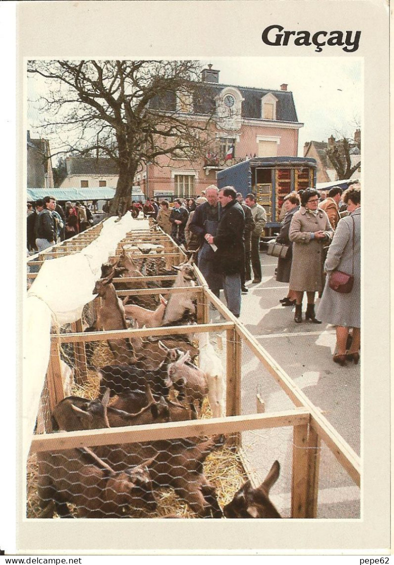 Gracay-la Foire Aux Chevreaux- Cpm - Graçay