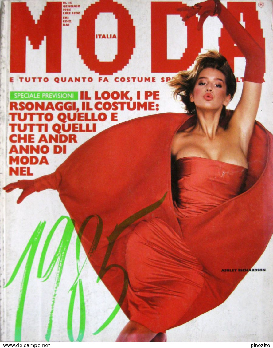 MODA 15 1985 Ashley Richardson Claudia Cardinale Lara Naszinski Sydney Rome - Fashion