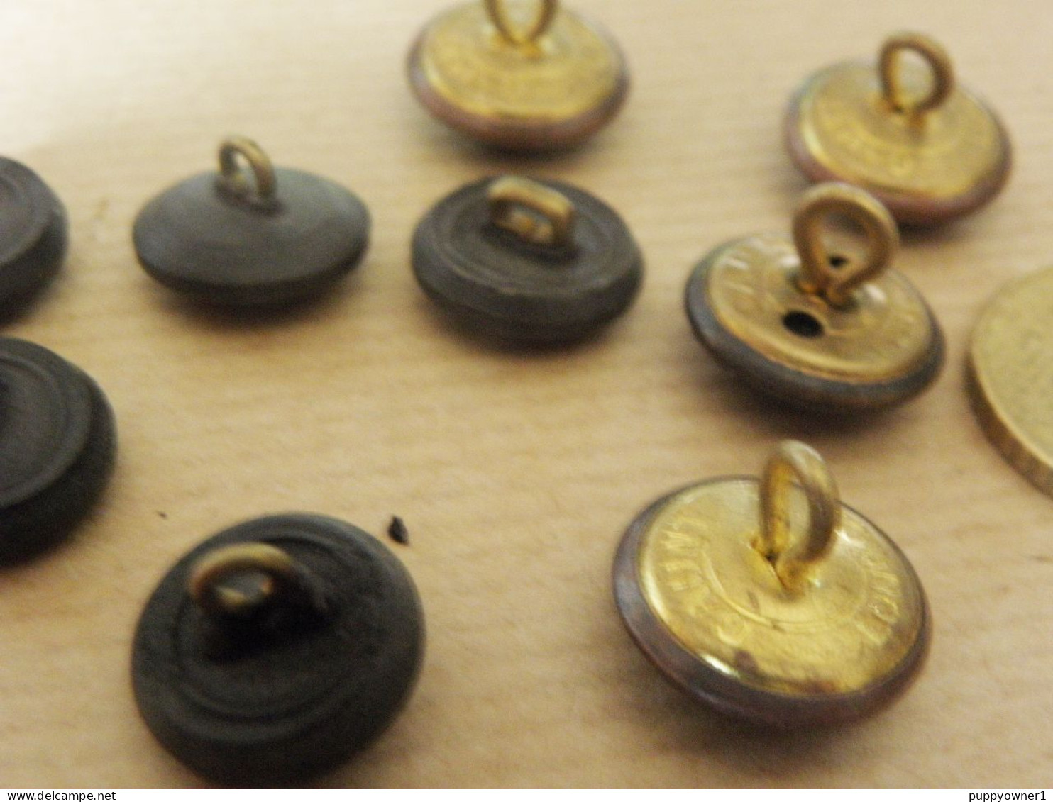 Vintage Boutons Marine Royale De L'armée Anglaise - Knöpfe