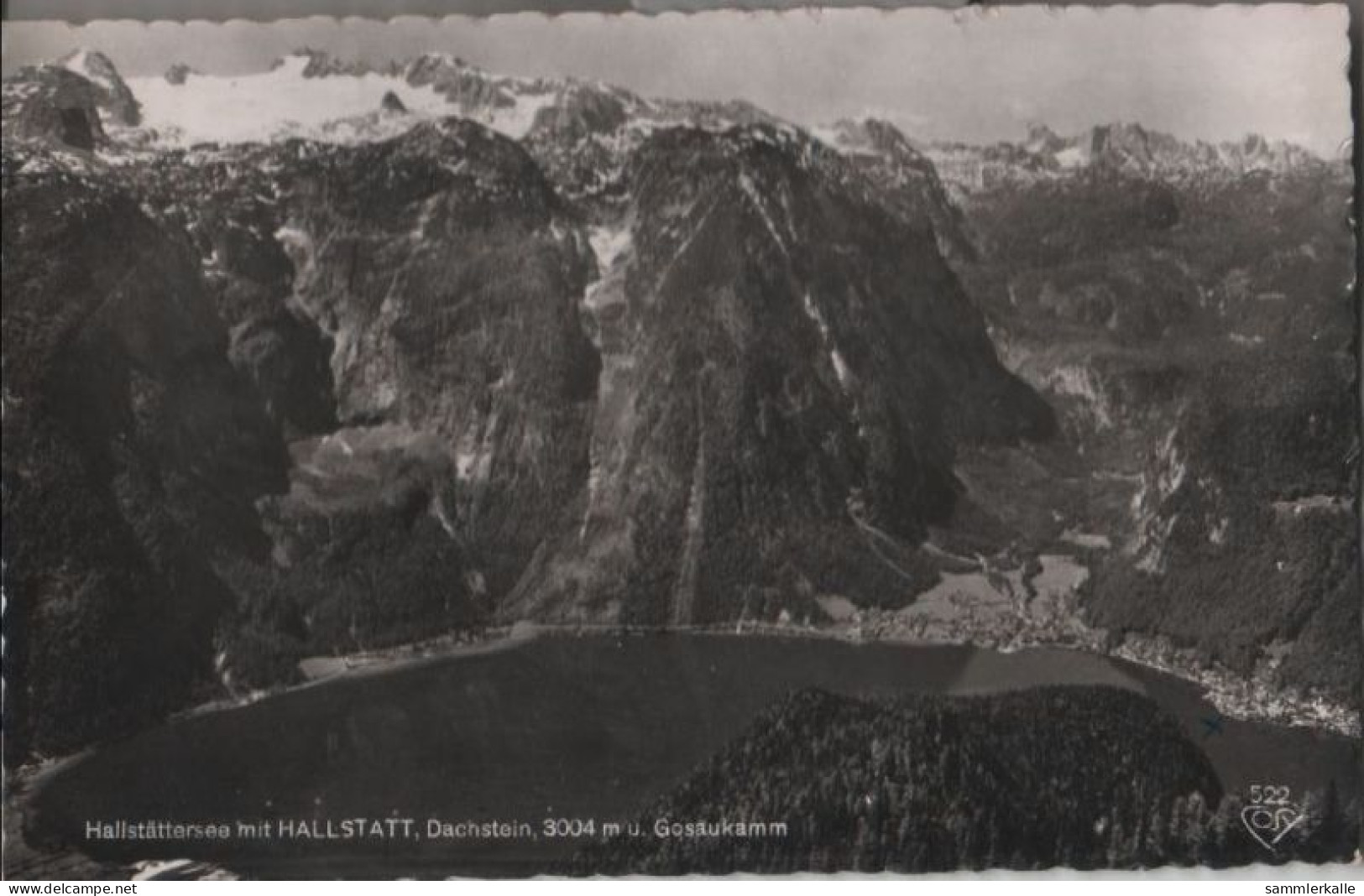 54344 - Österreich - Hallstatt - Mit Dachstein - 1957 - Hallstatt