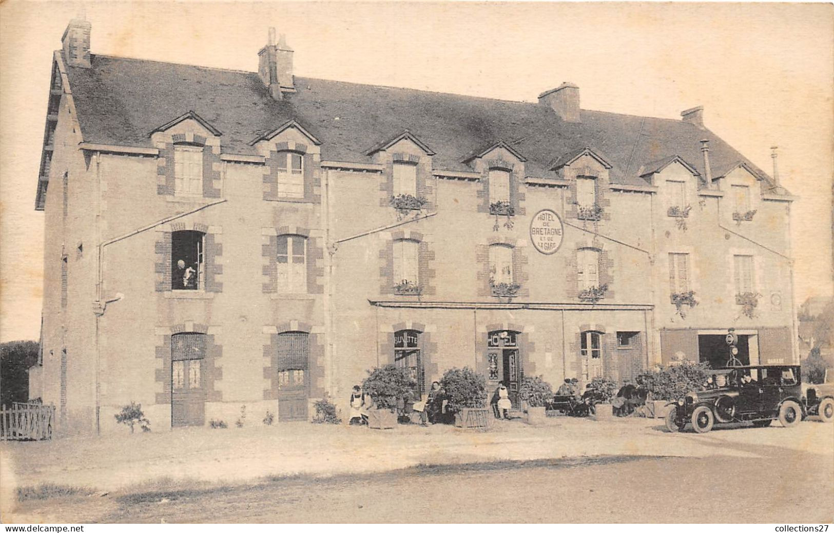 56-PLOERMEL- HÔTEL DE BRETAGNE - Ploërmel