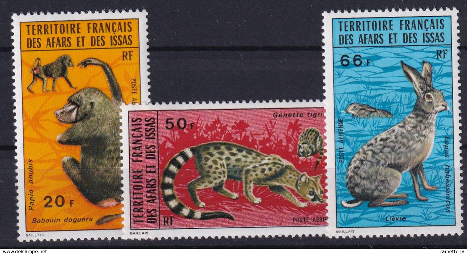 Afars Et Issas           PA  94/96 **   Animaux - Neufs