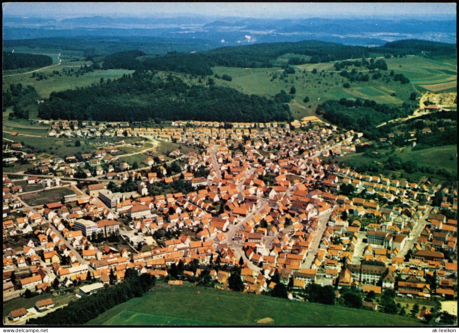 Ansichtskarte Ebingen-Albstadt Luftbild 1977 - Albstadt