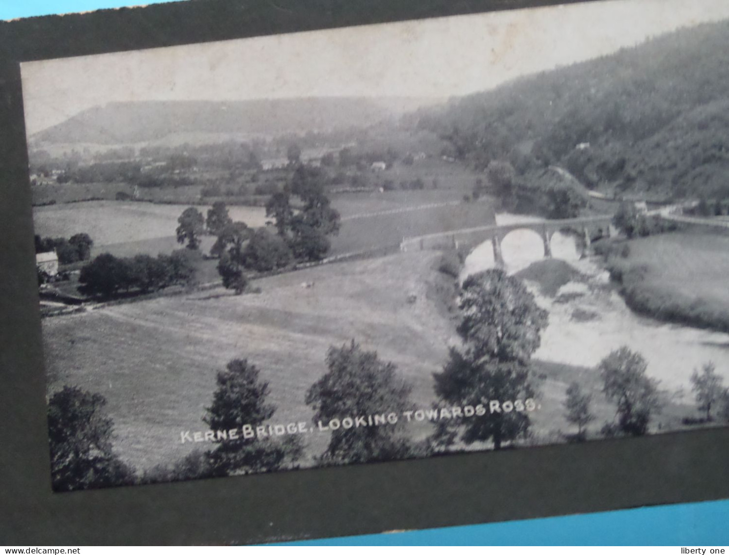 KERNE Bridge Lookin Towards Ross. ( Panoramic Card ) >> Anno 1908 Monmouth To Ghent (B) ( See SCANS ) Form. 23 X 9 Cm. ! - Herefordshire