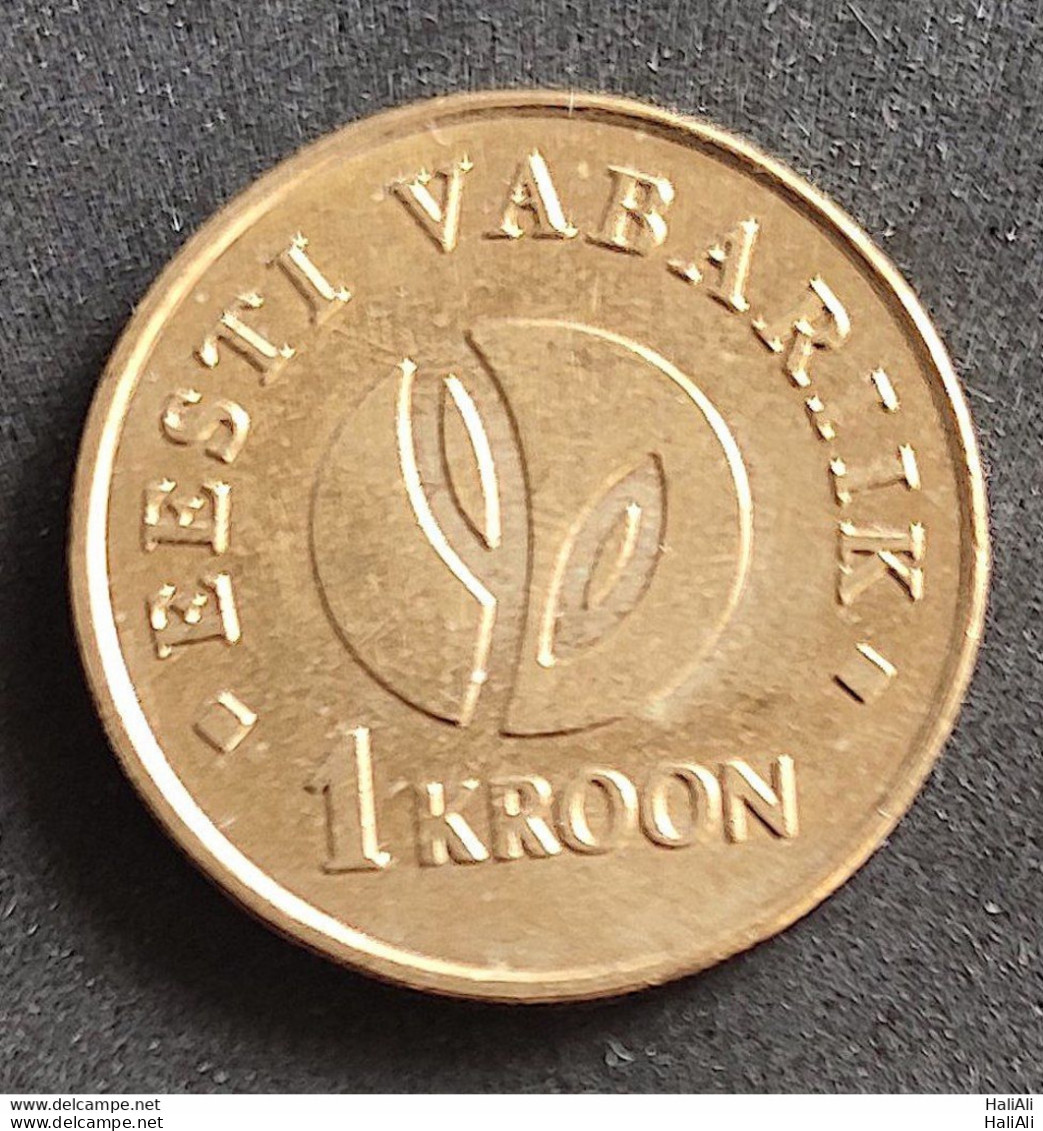 Coin Estonia 2008 1 Kroon 1 - Estonie