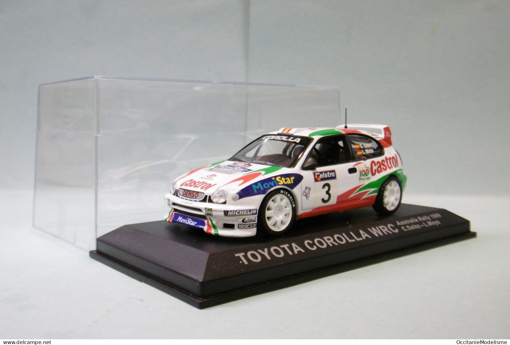 Altaya / Ixo - TOYOTA COROLLA WRC Australia Rally 1999 C. Sainz - L. Moya 1/43 - Rallye