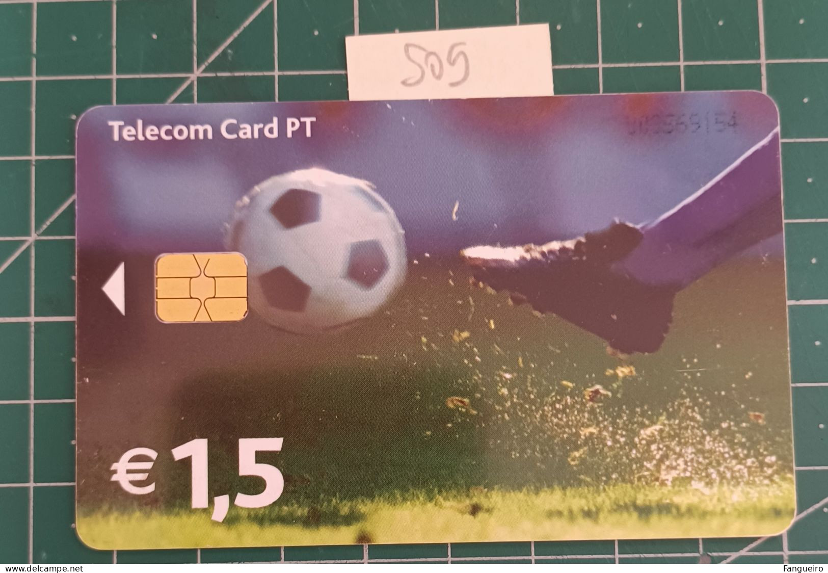 PORTUGAL USED PHONECARD PT509 FOOTBALL KINDNESS - Portogallo