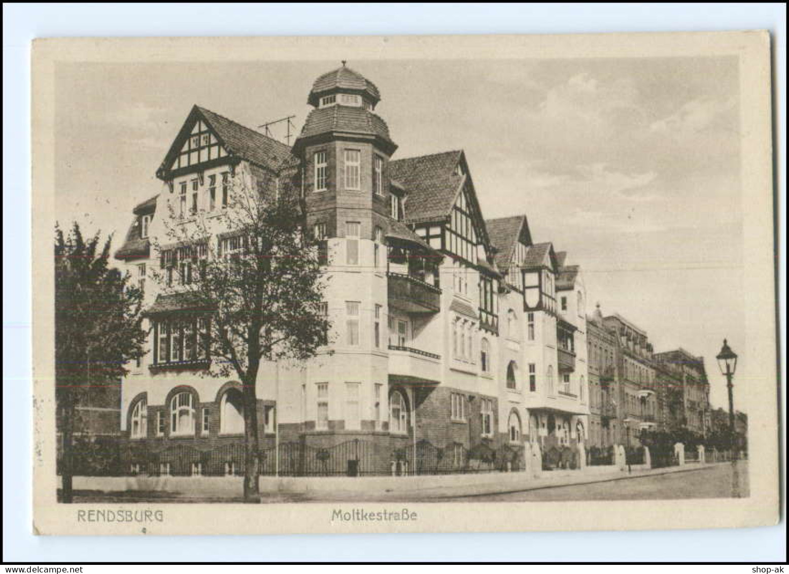 Y17616/ Rendsburg Moltkestraße AK 1940 - Rendsburg