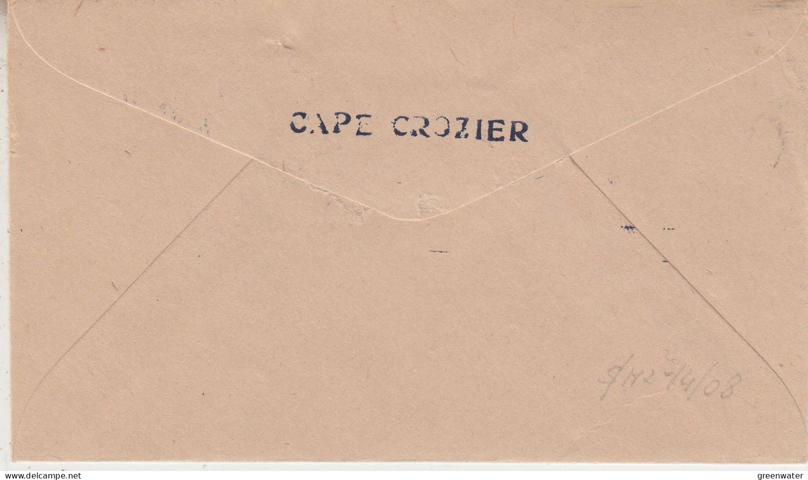 Ross Dependency 1962 Cape Crozier Ca Scott Base 14 DEC 1962 (SR162) - Covers & Documents