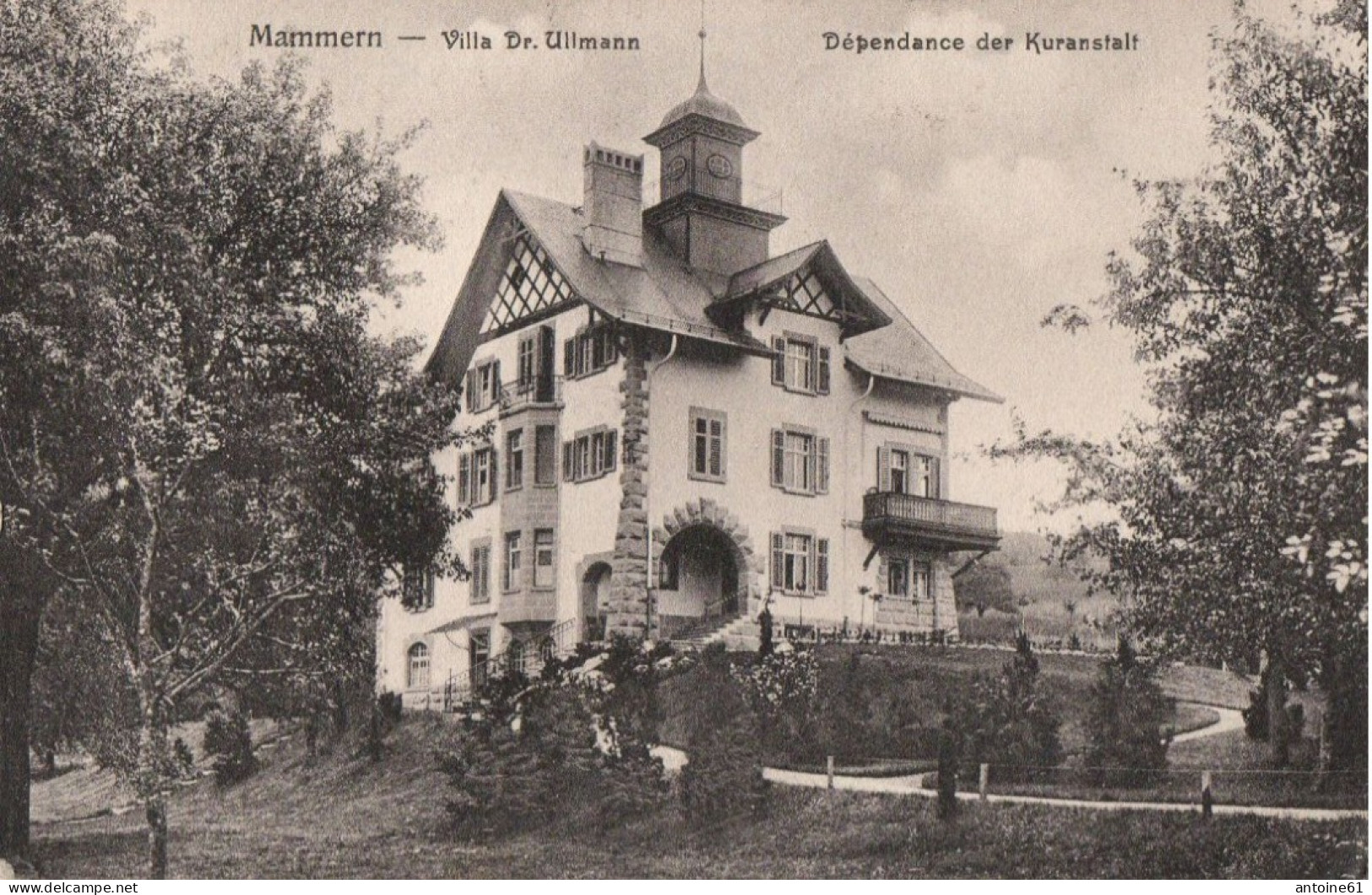 MAMMERN -- Villa Dr. Ullmann . Dépendance Der Kuranstalt - Mammern