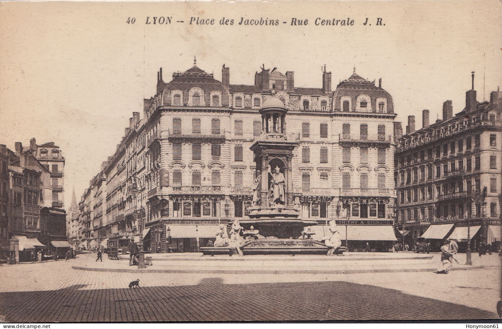 Alte Ansichtskarte Aus Frankreich   " Lyon " - Haute-Normandie