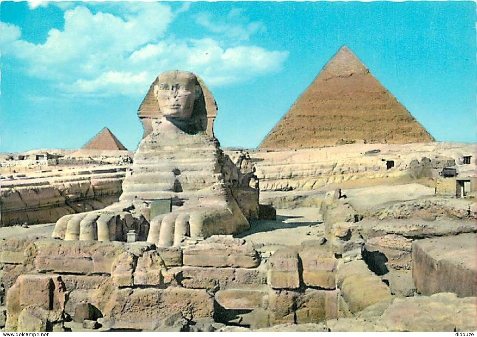 Egypte - Gizeh - Giza - The Great Sphinx Of Giza And Pyramids - Carte Neuve - CPM - Voir Scans Recto-Verso - Gizeh