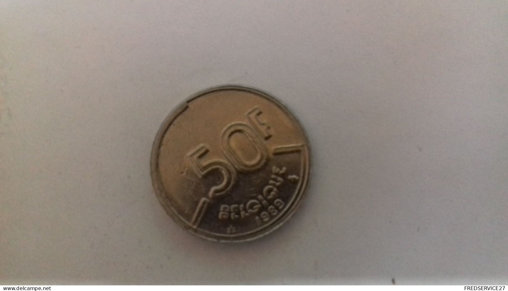BS8 / 50 FRANCS BELGE 1989 - 50 Francs