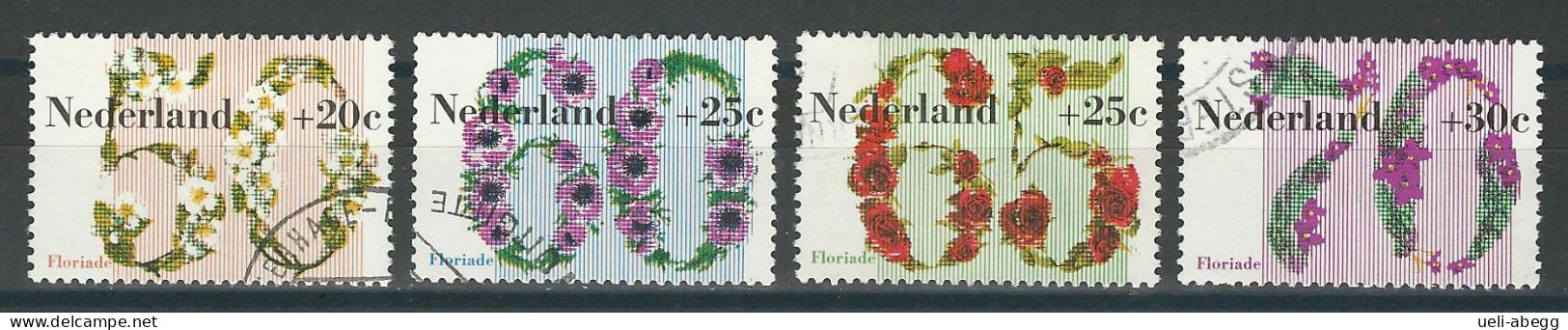 Niederlande NVPH 1262-65 , Mi 1203-06 O - Used Stamps