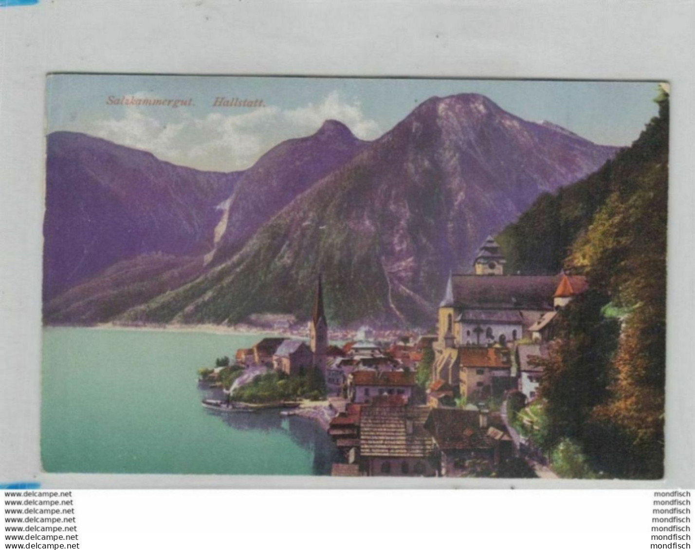 Hallstatt 1907 - Evangelische Kirche - Katholische Kirche - Hallstatt