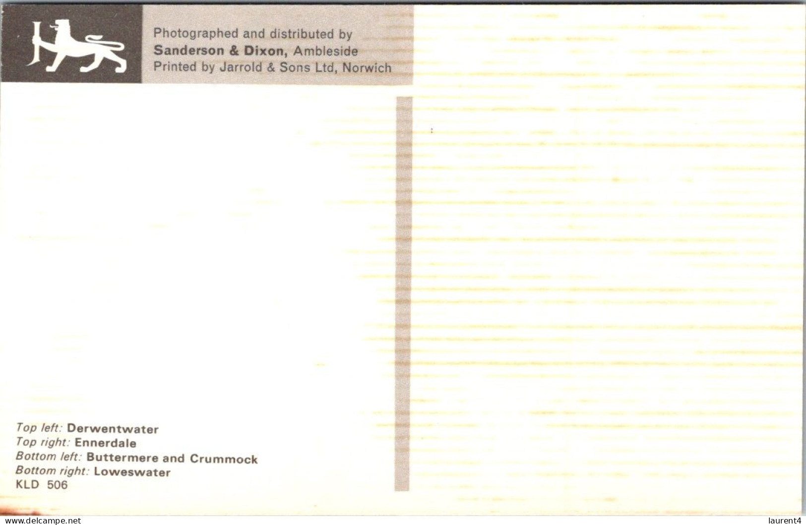 20-3-2024 (3 Y 33) UK - Cumberland Lakes - Andere & Zonder Classificatie