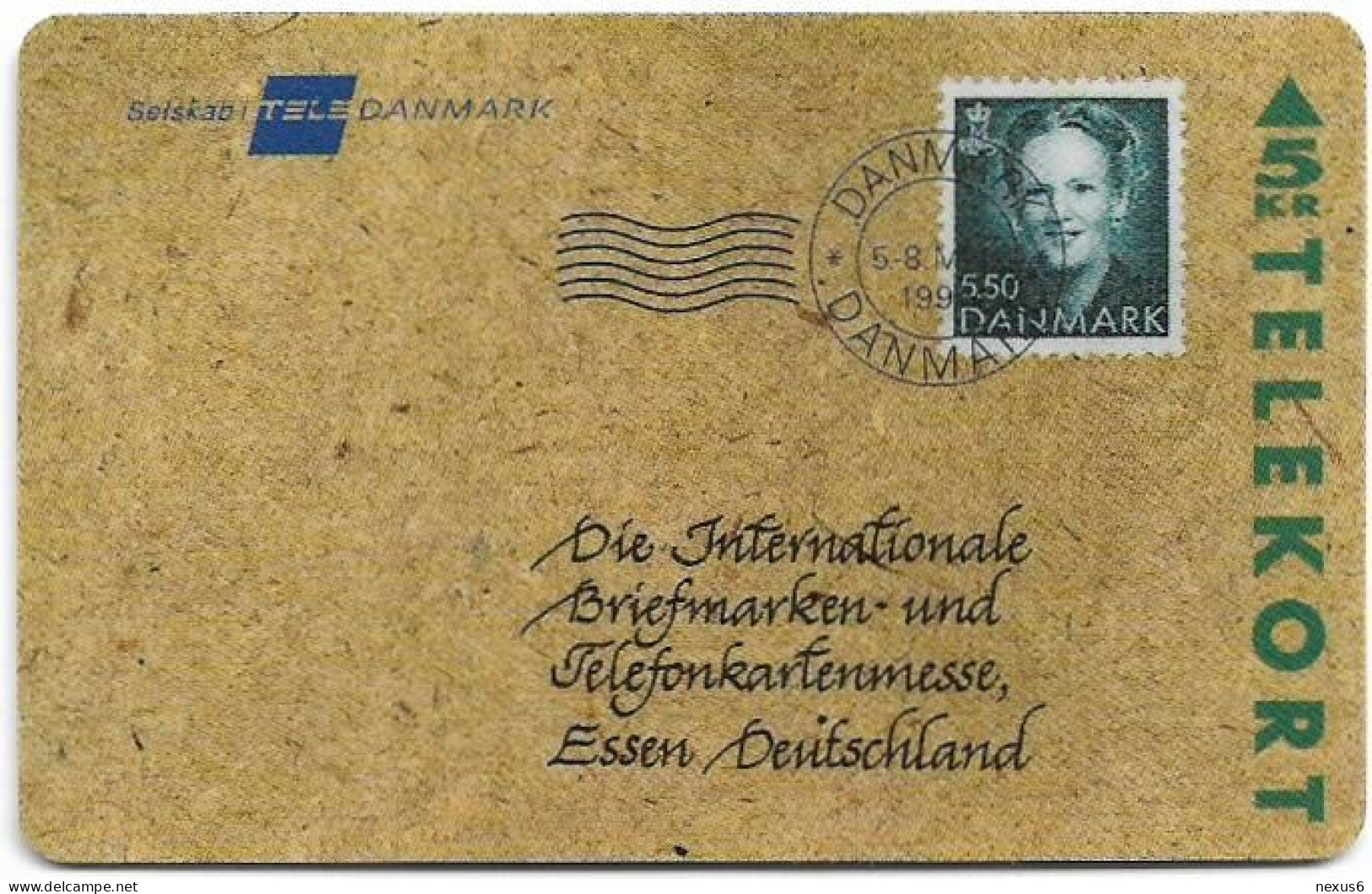 Denmark - Fyns - Essen '94 Phonecard Exhibition - TDFP025 - 05.1994, 2.000ex, 5kr, Used - Denmark