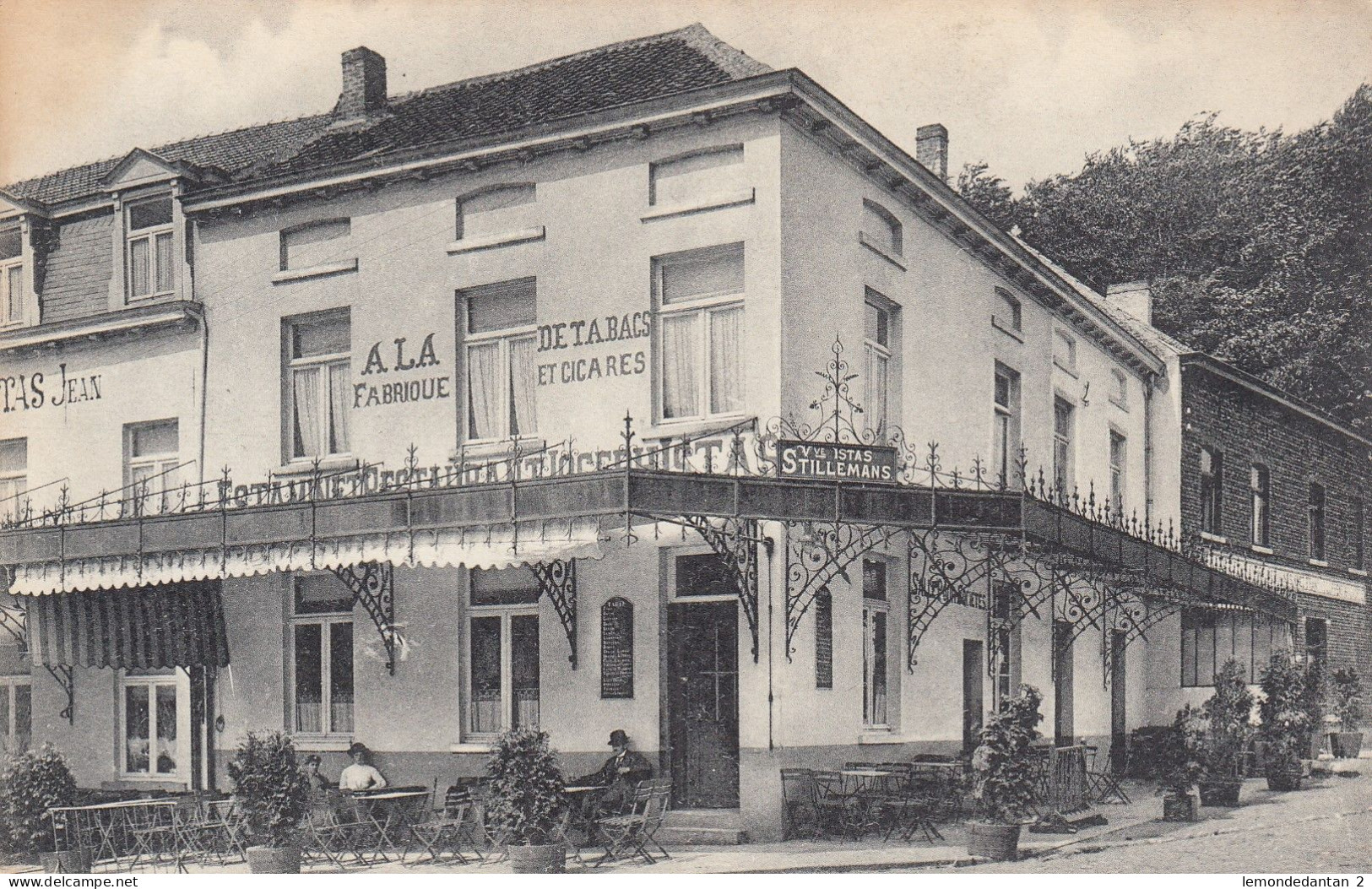 Notre-Dame-Au-Bois - Café Et Restaurant Vve Istas Stillemans - Overijse