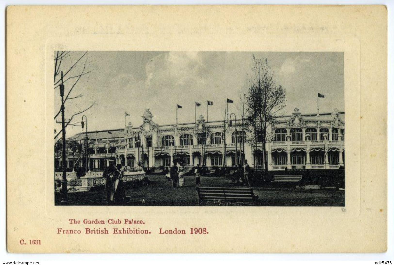 FRANCO BRITISH EXHIBITION, LONDON 1908 - THE GARDEN CLUB PALACE - Expositions