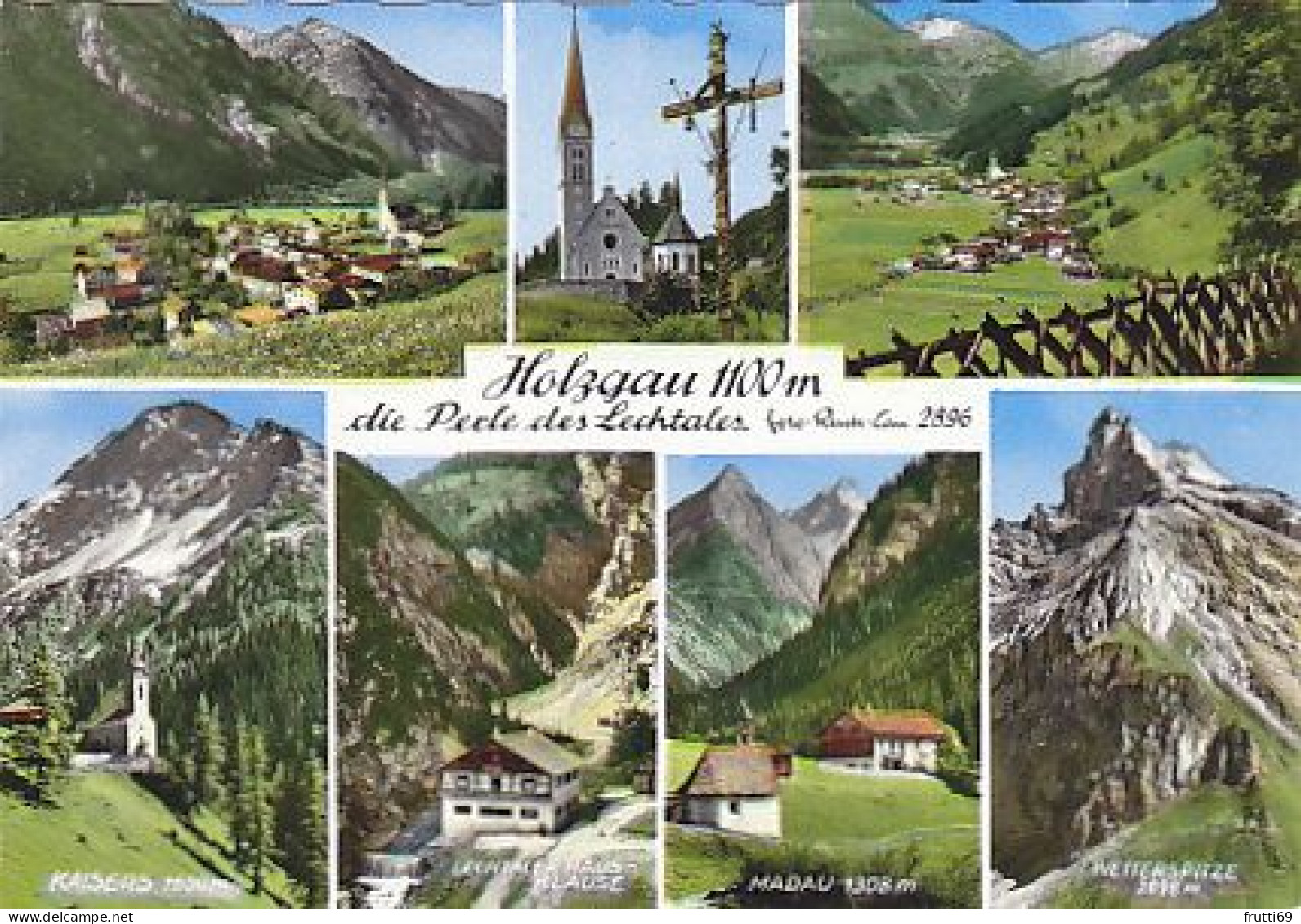 AK 209078 AUSTRIA - Holzgau - Lechtal - Lechtal