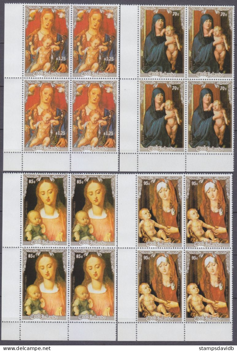 1988 Cook Islands 1264VB-1267VB Painting / Christmas 56,00 € - Impressionisme