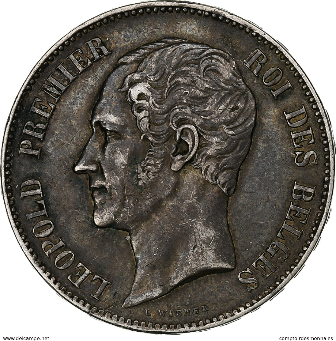 Belgique, 5 Francs, Mariage Du Duc De Brabant, 1853, Argent, TTB, KM:M 8.2 - 5 Francs