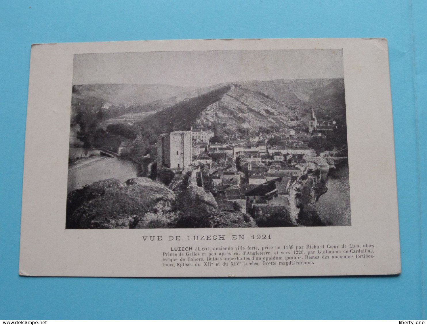 Vue De LUZECH En 1921 ( Edit.: ? ) Anno 19?? ( Voir / Zie SCANS ) - Luzech