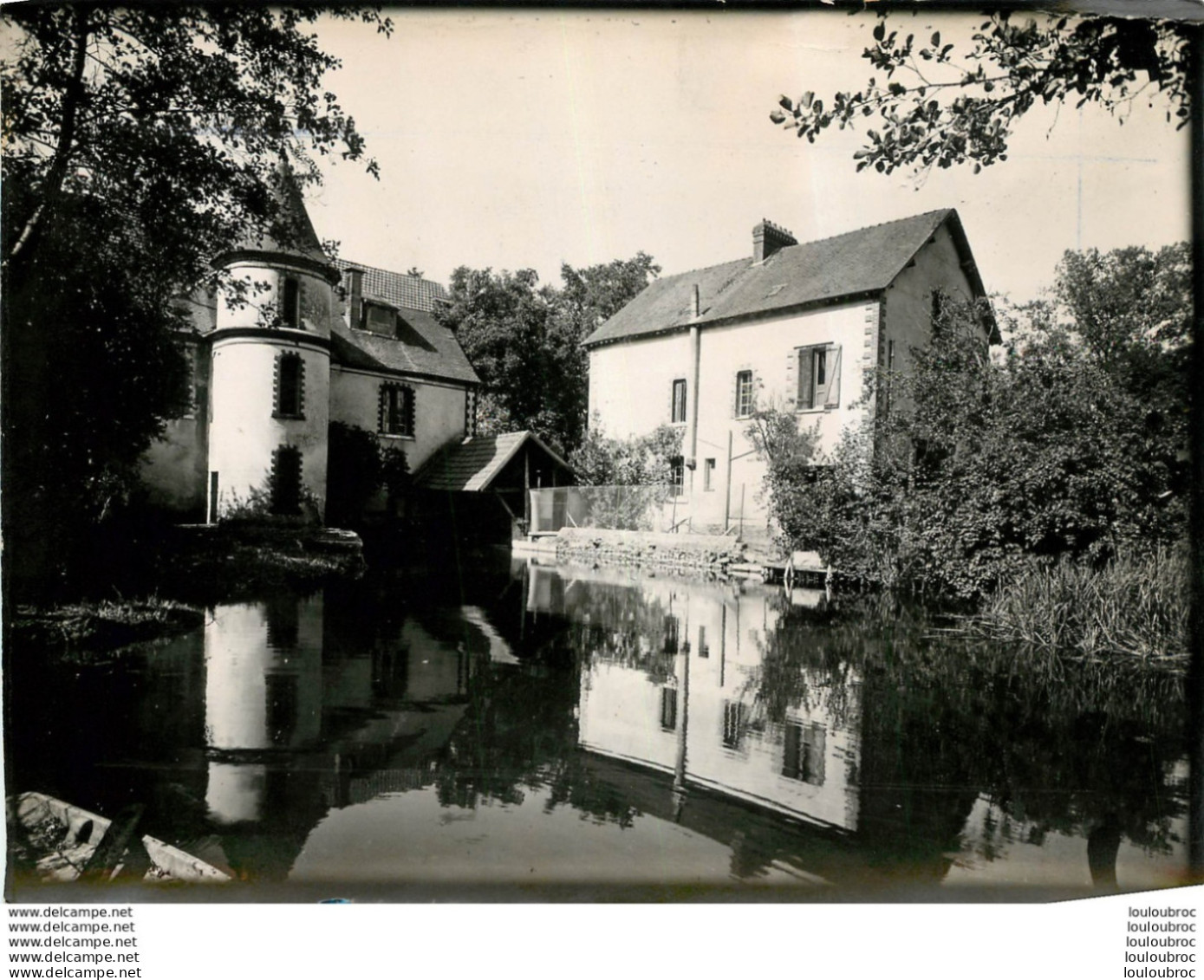 DORDIVES LE MOULIN DE LANCAY  EPREUVE PHOTO AYANT SERVIE AU TIRAGE DE LA CARTE POSTALE FORMAT 18 X 12 CM - Dordives