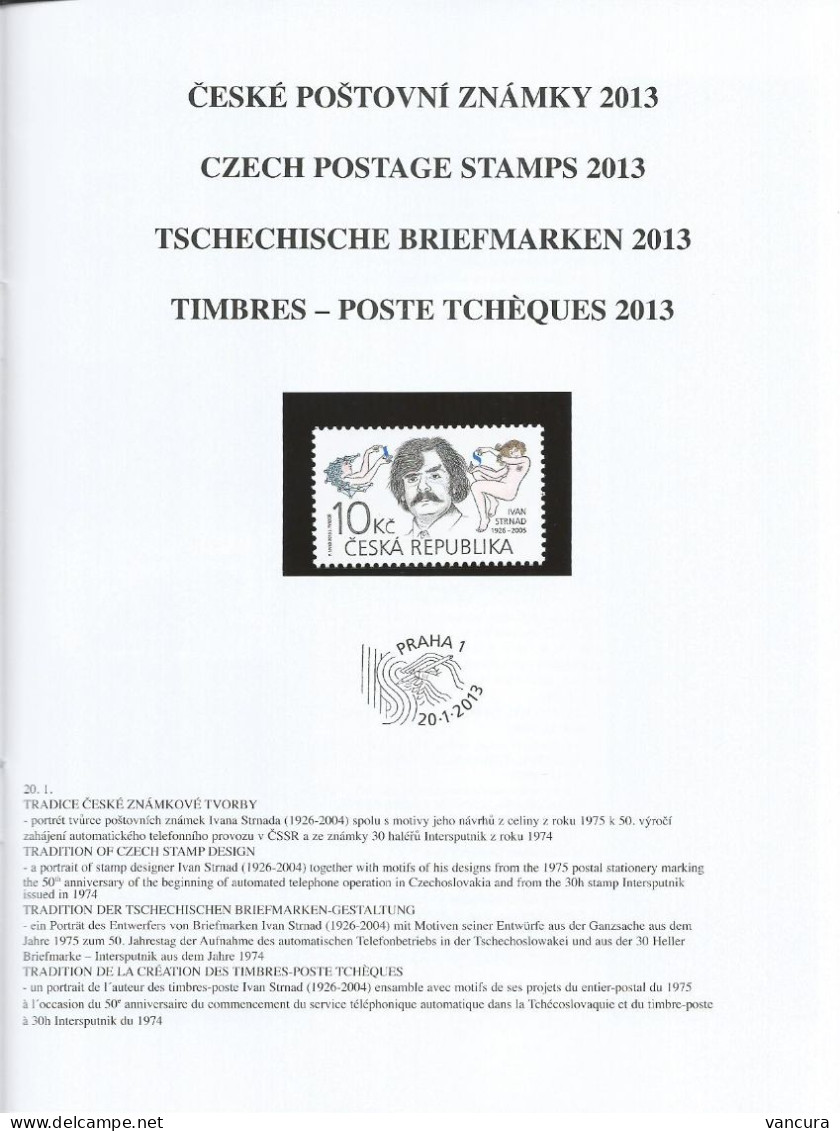 Czech Republic Year Book  2013 (with Blackprint) - Komplette Jahrgänge