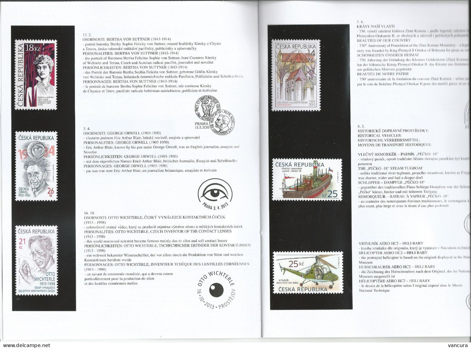 Czech Republic Year Book  2013 (with Blackprint) - Volledig Jaar