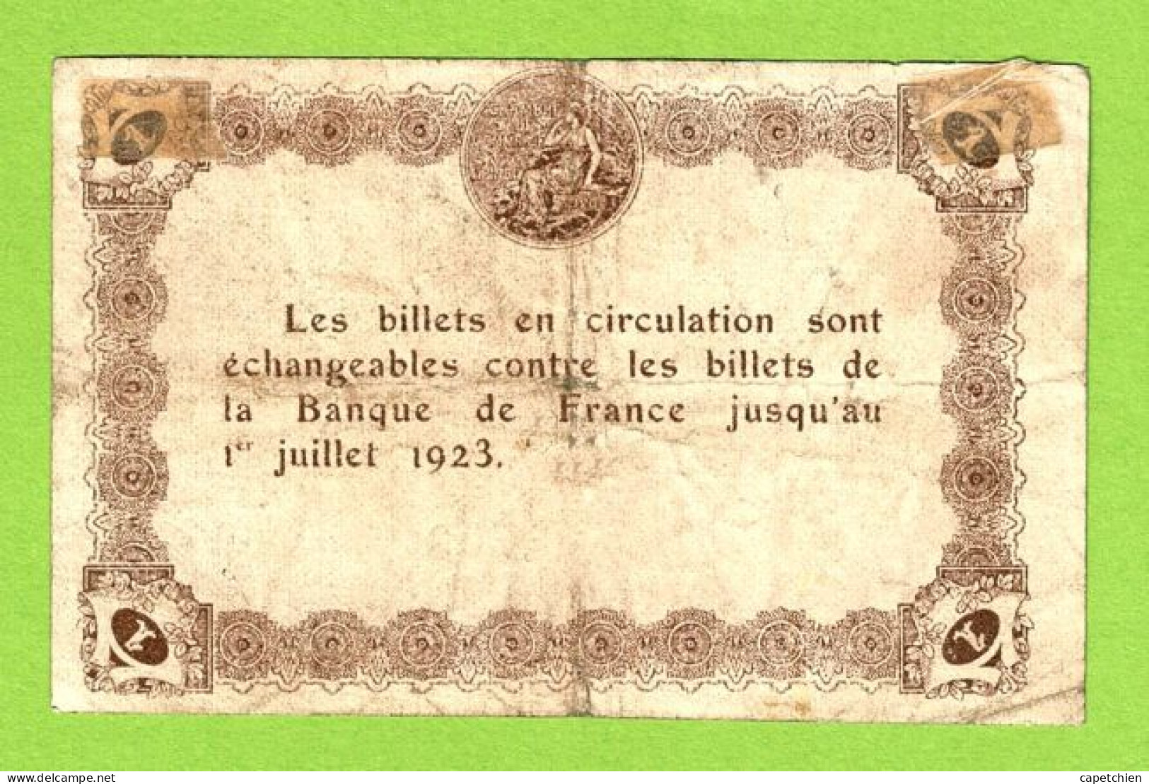 FRANCE / EPINAL / 1 FRANC/ 20 MAI 1920 / N° 673703 - Chamber Of Commerce