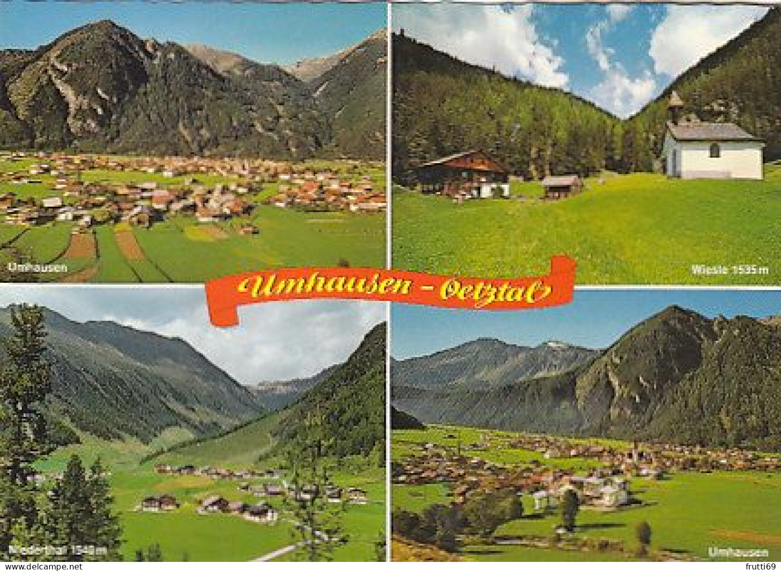 AK 209144 AUSTRIA - Umhausen - Oetztal - Umhausen